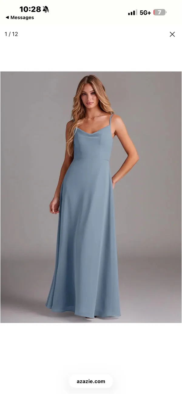Azazie Bridesmaid Dress - Image 3
