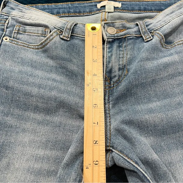 BP Stretch Medium Wash Blue Denim‎ Flare Jeans Casual Size 28 - Image 9