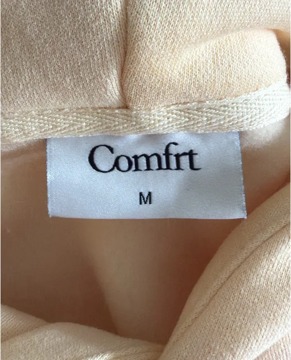 Comfrt Medium Pastel Hoodie - Mega in Canary Yellow - Image 7