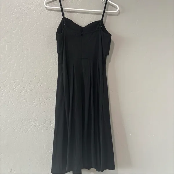 Yathon Black Spaghetti Strap Dress Size M - Image 4