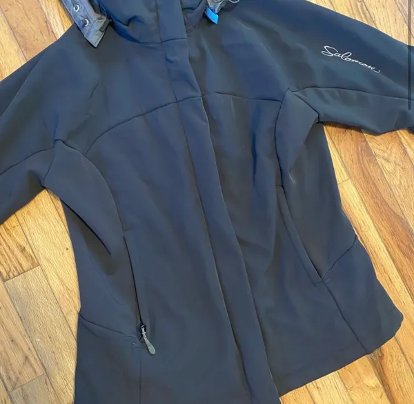 Salomon Ladies Winter Fleece Lined Hooded Coat | Ski | Snow | Outdoor Jacket - Image 3