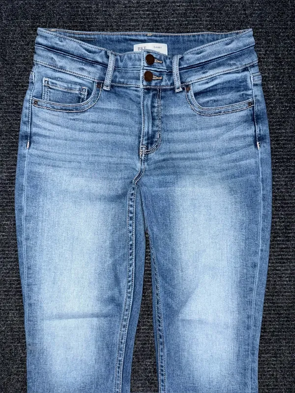 Buckle BKE Gabby Curvy High Rise Tailored Bootcut Stretch Jeans 28x31.5 ABK591R - Image 4