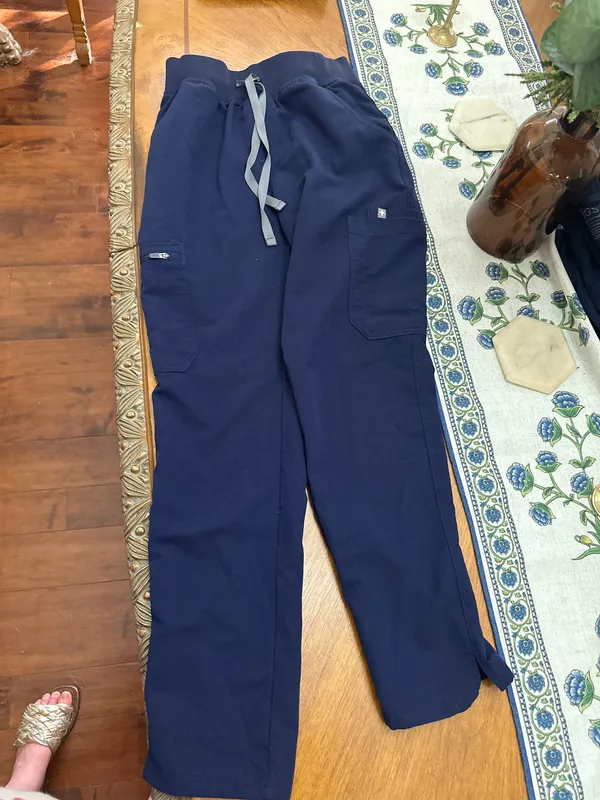 FIGS Navy Yola Pants - Image 2