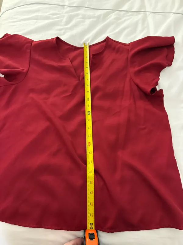 SHEIN Notch Collar Work Shirt  - Image 4