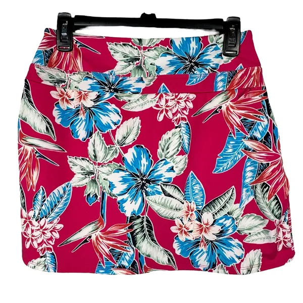 Tommy Bahama Golf Small Mini Skort Floral Stretch Pockets Quick-Dry Wicking UPF - Image 4