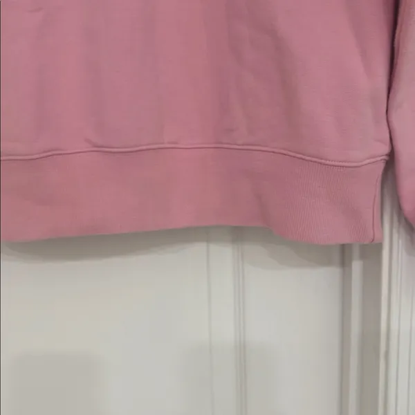 Ami De Coeur-Embroidered Sweatshirt In Pink - Image 7