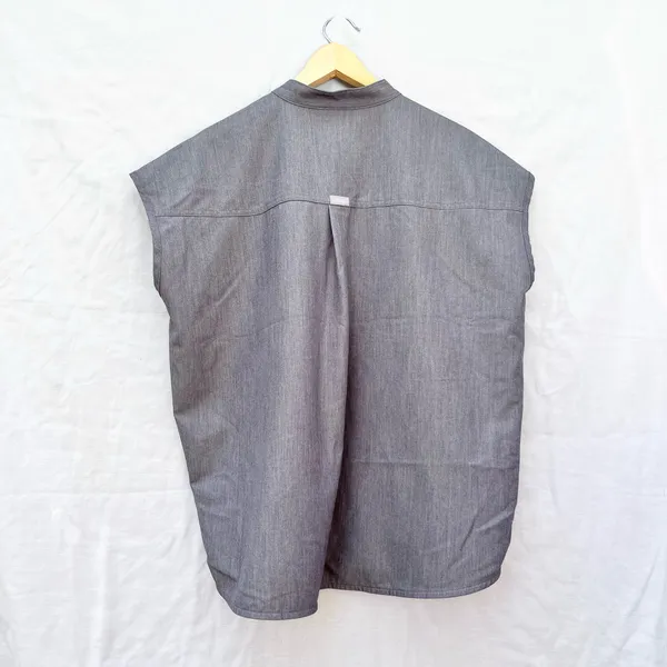 Figs | Rafaela Oversized Scrub Top Shirt In Graphite Gray Medium - Image 12
