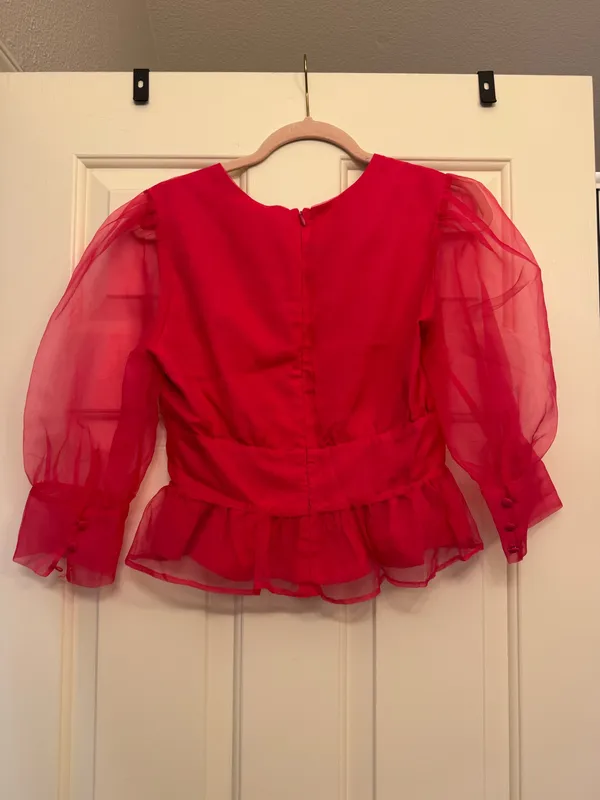 Adelyn Rae Hot pink Blouse - Image 3