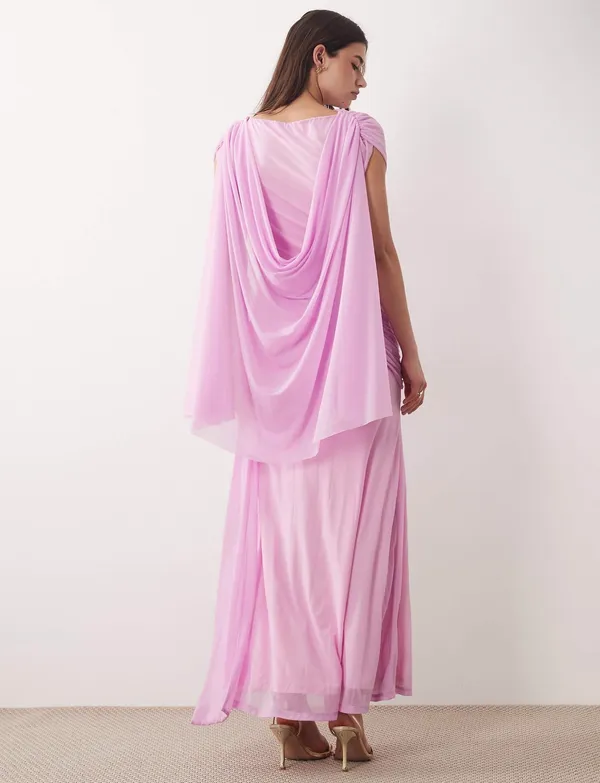 ASOS Pink Dress Maxi - Image 6