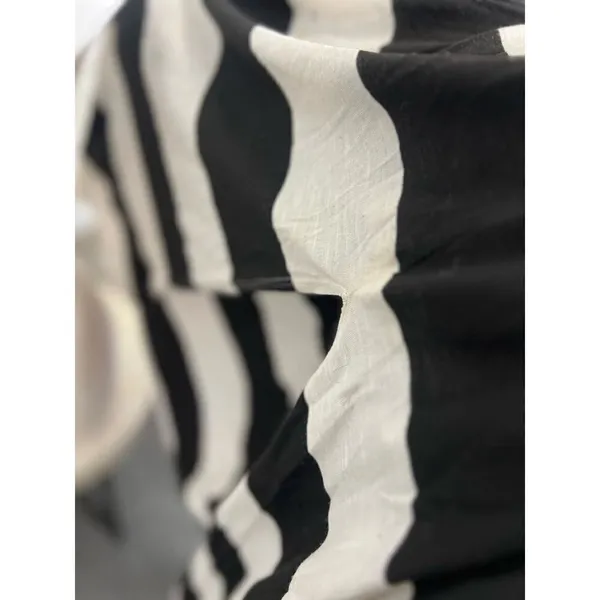 Stripped maxi dress Black Size XL - Image 6