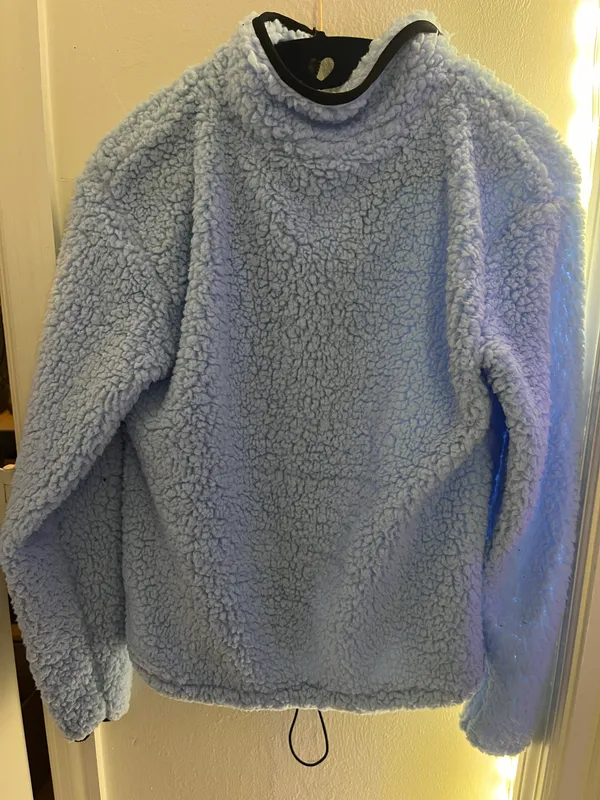 No Boundaries Half Zip Sherpa Pullover  - Image 3