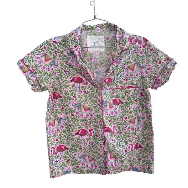 PRINTFRESH Flamenco Pajama Top XXS - Image 2