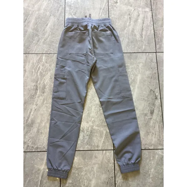 FIGS Scrub Pants Womens XXS Gray Charlotte 21 Pocket Slim Jogger Nursing Tech - Image 4