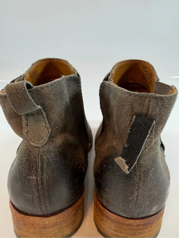 Kork-Ease Distressed Leather Chelsea Ankle Boots Gray Women’s Size 8‎ - Image 8