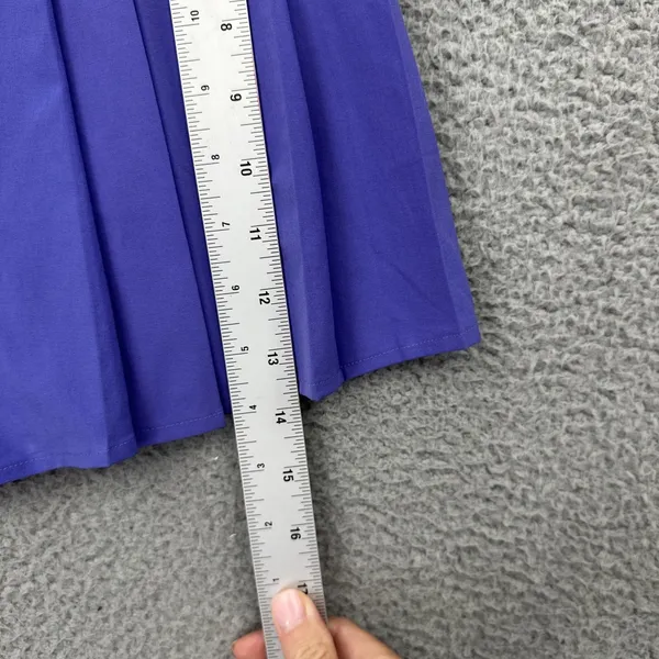 Lululemon Side Pleat High Rise Tennis Skirt Skort Charged Indigo Women's 6 - Image 9