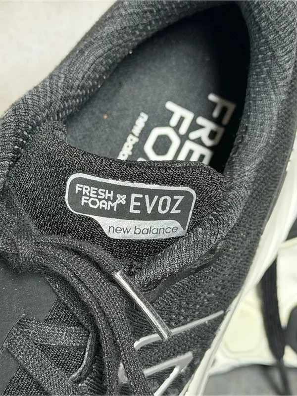 New Balance Fresh Foam X EVOZ V3 Women's Sneakers Black/Silver Metallic Size 9B - Image 6