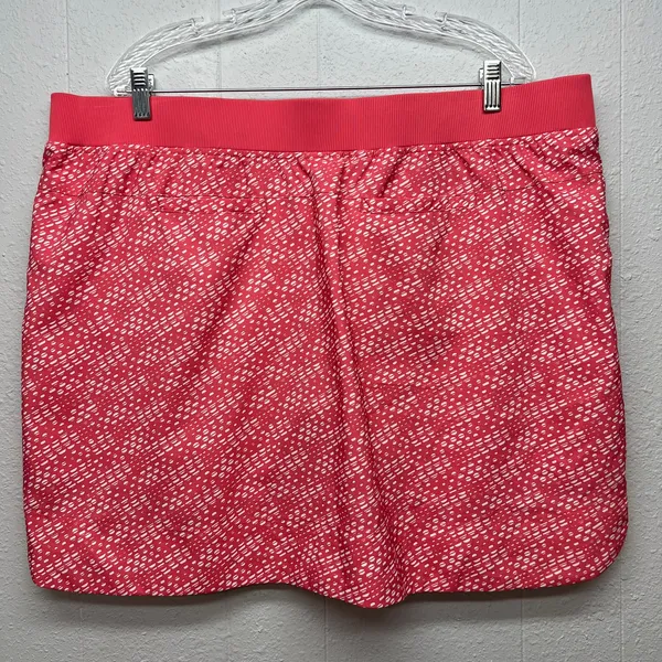 Cypress Club Womens Pull On Pink Skort XXL Activewear Casual Walking Exercise - Image 5