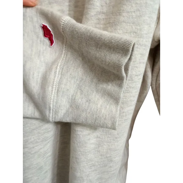 Collegiate League TCU Horned Frogs Crewneck Sweatshirt Heather Oatmeal Large - Image 6