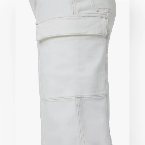 HUDSON JEANS MATERNITY WIDE LEG CARGO PANT size 30 - Image 8
