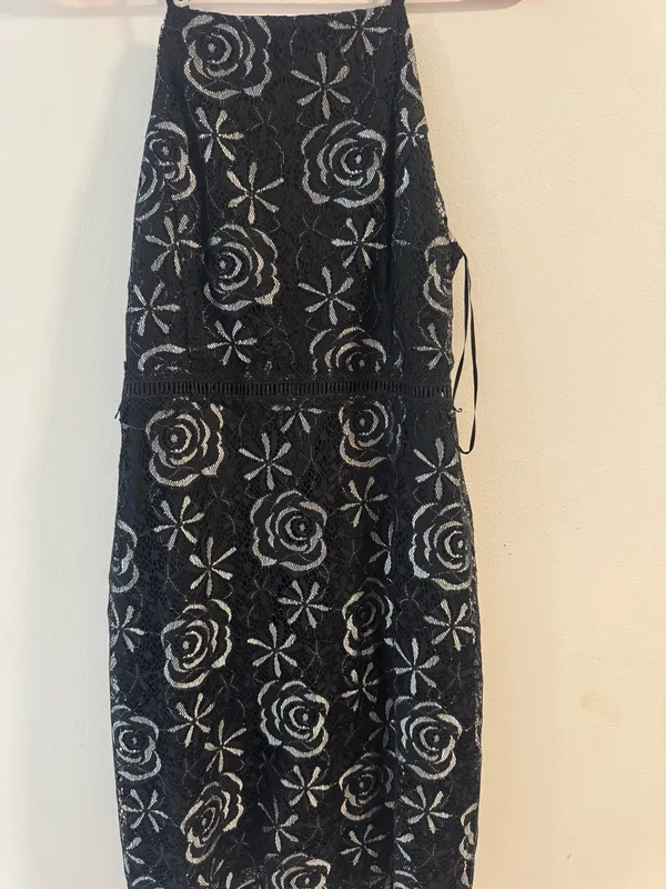 Francesca's Dress Black Lace - Image 2