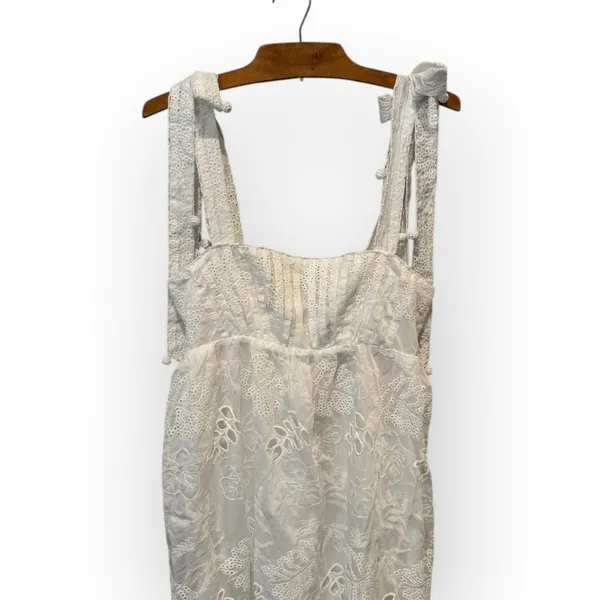 NEW Farm Rio Eyelet Embroidered Midi Dress Size XS - Image 9