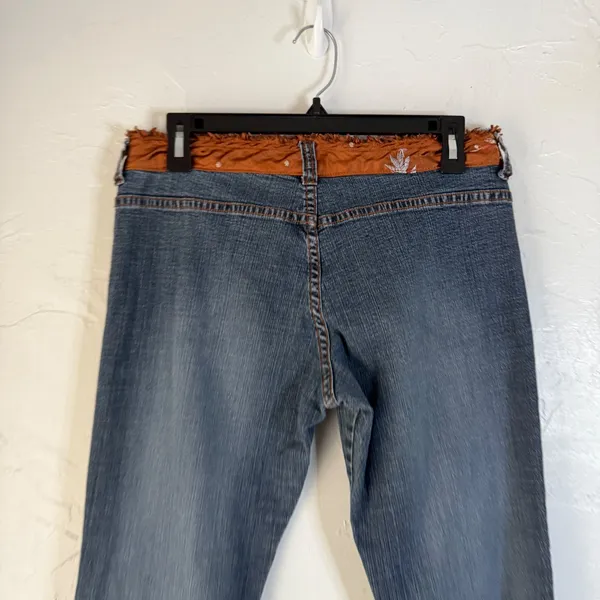 Tyte The Worlds Coolest Jeans Y2k Size 9‎ Blue Bootcut Distressed Flare Denim - Image 5