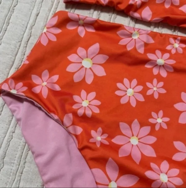NWOT Reversible Billabong Floral Bikini set (Out West Dreamin) - Image 5