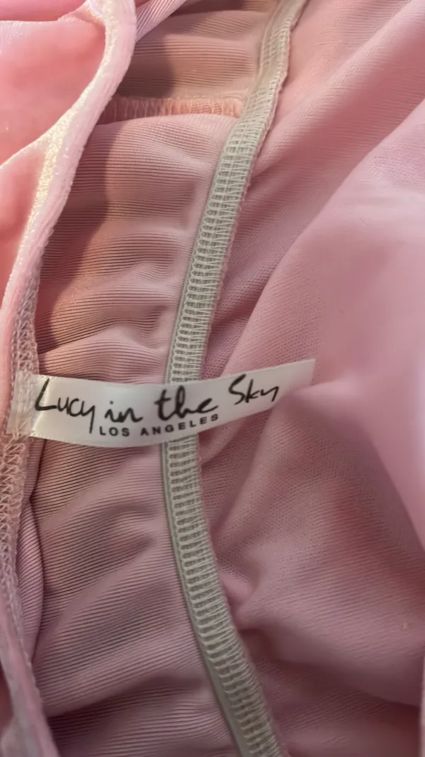 Lucy in the Sky Pink Prom Dress - Image 5