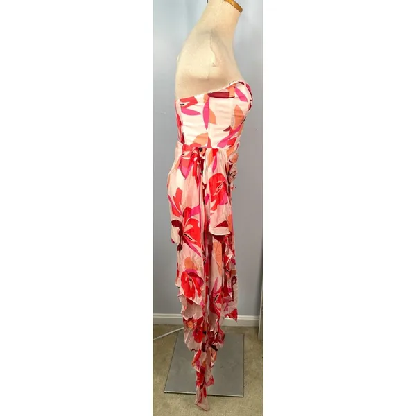 Katie May x REVOLVE Chasing Dawn Dress in Pink Floral - Image 6