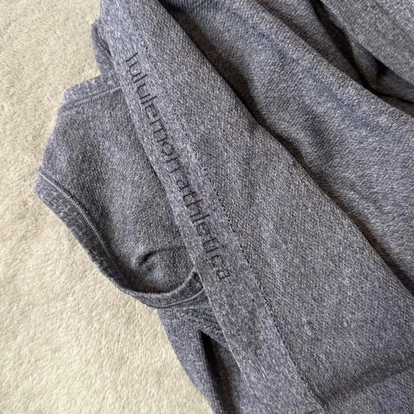 Lululemon Swiftly Tech Tank Top Womens‎ 12 Grey Racerback Mesh Activewear - Image 6