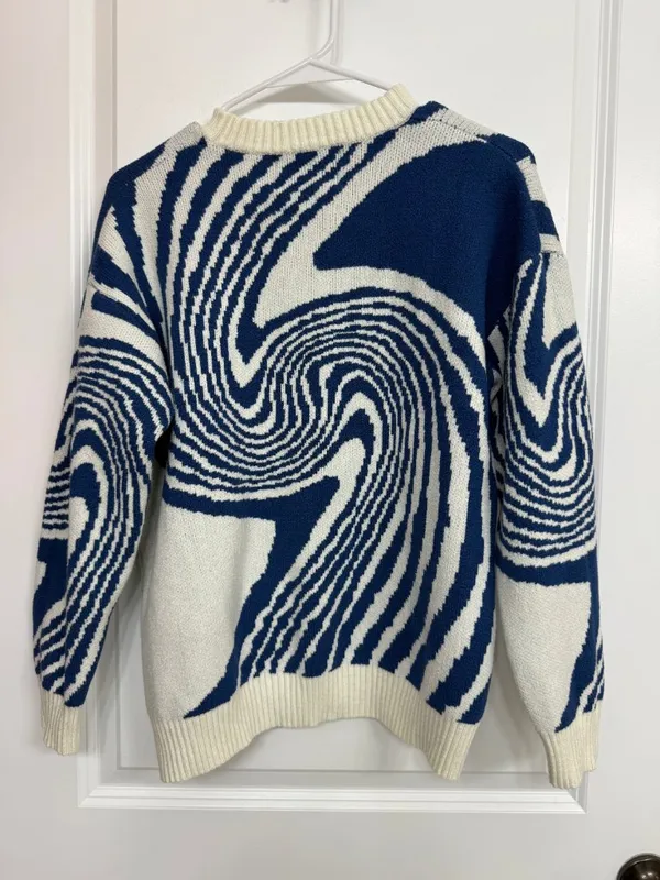 Aelfric Eden Whirlpool Knit Sweater XS - Image 5