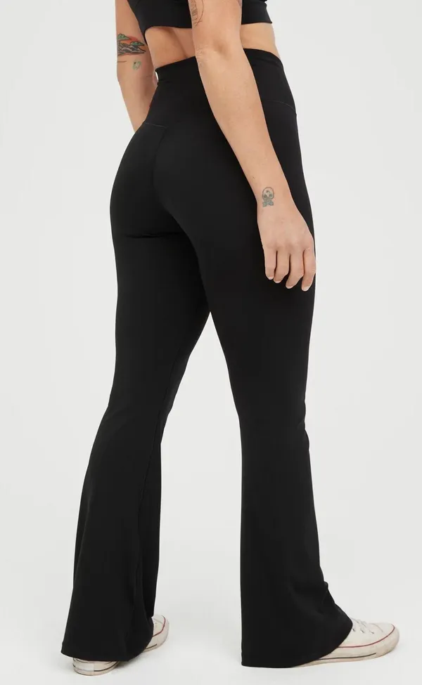Aerie OFFLINE By Real Me High Waisted Crossover Flare Legging - Image 2