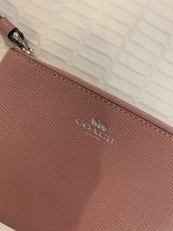 Coach Wallet Wristlet Leather - Image 2