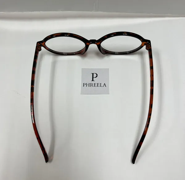 Small Oval Leopard Glasses Multi - Image 4