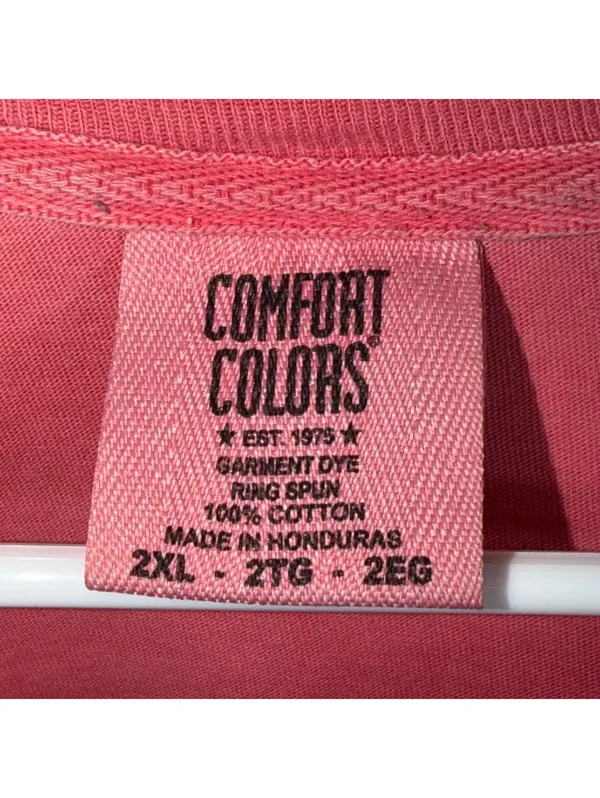 Comfort Colors And So It Begins Crop Tee 2XL - Image 3