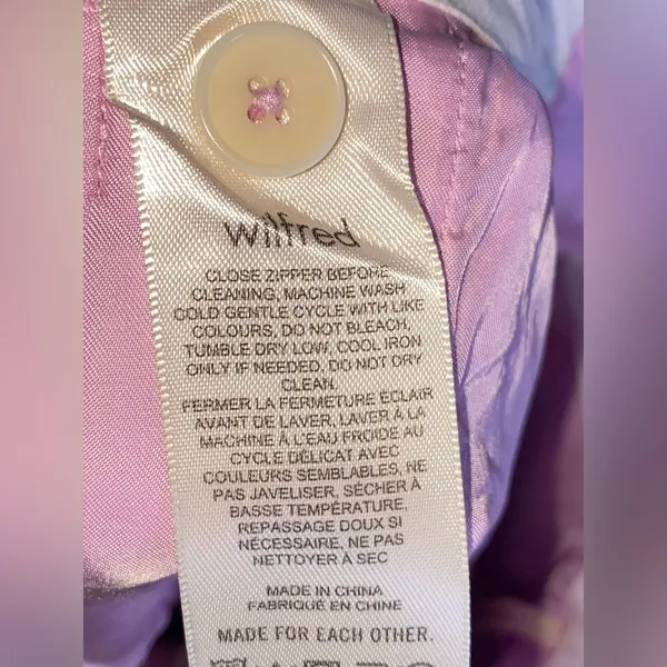 Wilfred Lilac Cropped Wide-Leg Trousers - Image 7