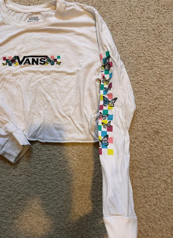 Vans Long Sleeve Cropped - Image 2