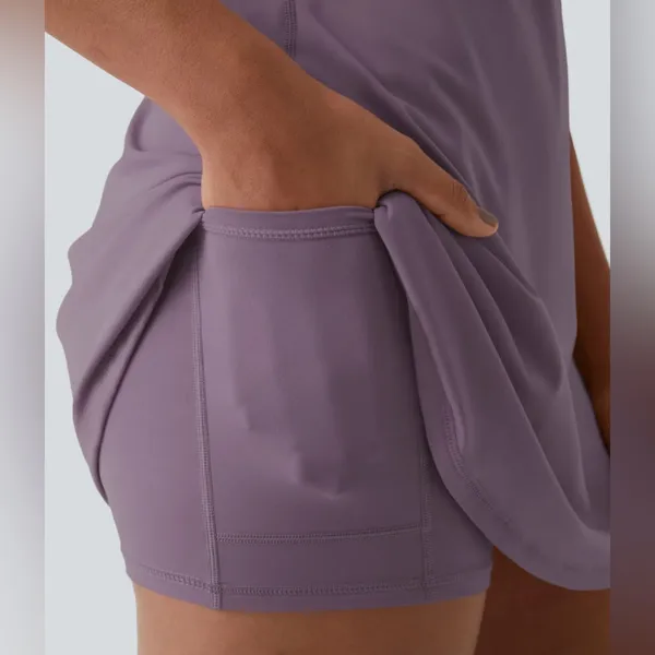 Halara Softlyzero Size Extra Small XS Backless Active Dress - Image 11