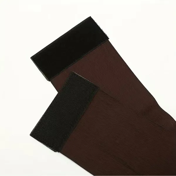 Vintage Style Brown Faux Leather Lace Up‎ Elastic Girdle Casual Wide Waistband - Image 10