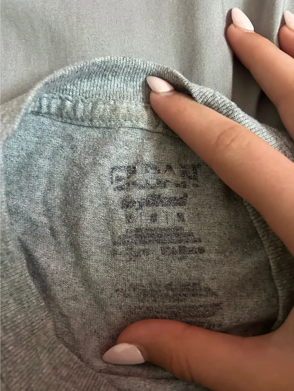 Mens grey t-shirt - Image 3