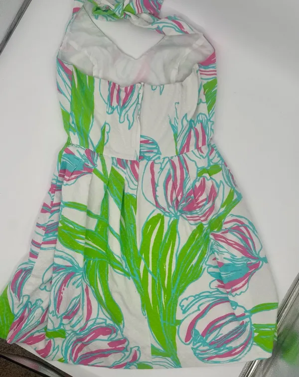 Lilly Pulitzer 'Ring the Bellboy' Ross Halter Dress in Floral Tulip Print - Image 6