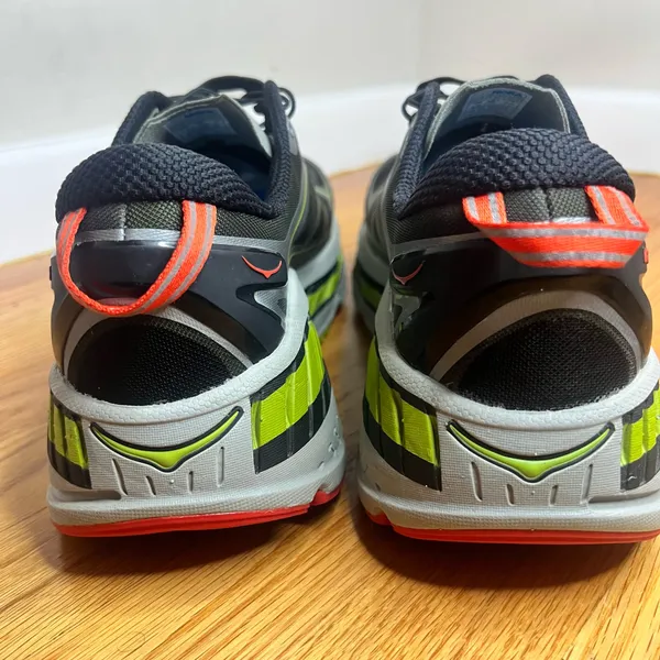 Hoka Stinson Lite Black Mesh Silver Size 12.5M NO BOX - Image 4