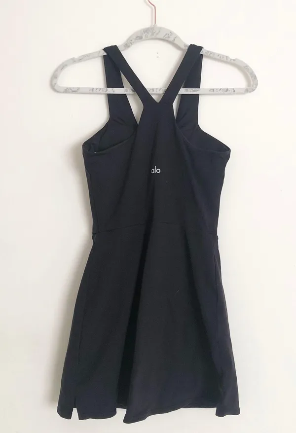 Alo Airbrush Real Dress Black S - Image 9