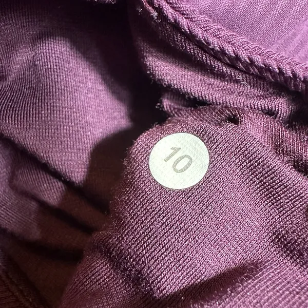 Lululemon In Flux Womens 10 Jacket Regal Plum Purple Reversible Full Zip Hoodie - Image 17