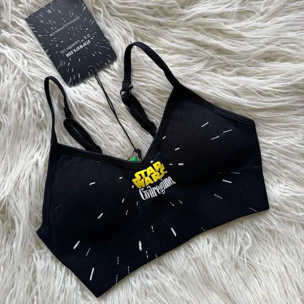 Civil Regime Star Wars Hyperspeed Kelly Seamless Bra Size XS - Image 3