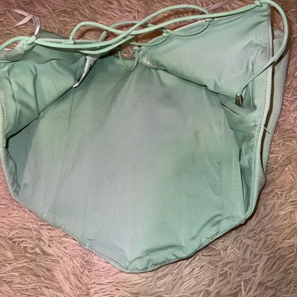 Princess Polly carlie corset top green - Image 4