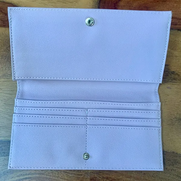 AIMEE KESTENBERG Blush Pink Bi-Fold Wallet - Image 2