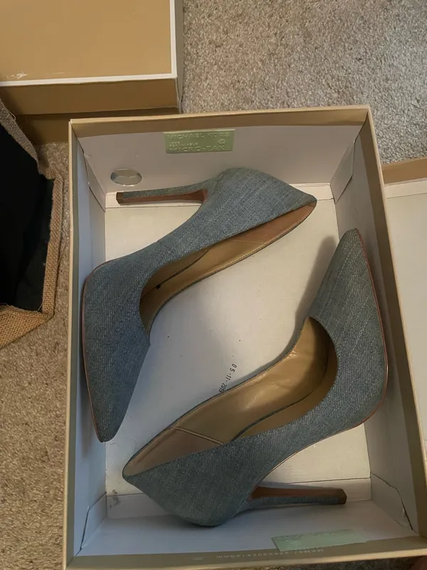 Michael Kors Denim Heels - Image 3