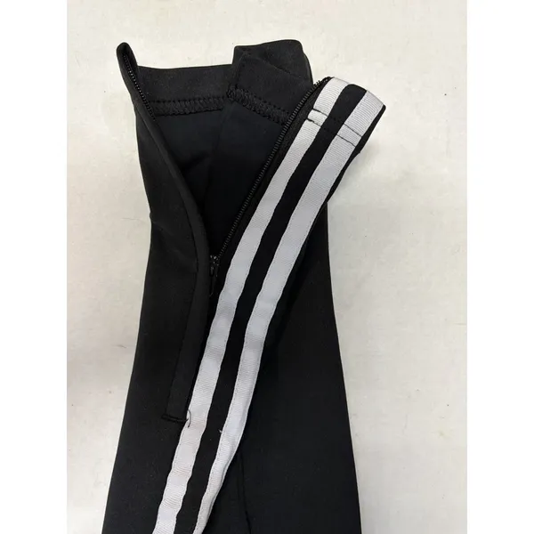 Adidas Originals Primeblue SST Track Pants Black White 3-Stripe Joggers Medium - Image 8