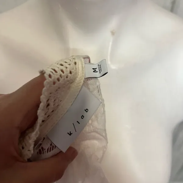 Laced white dress White Size M - Image 5